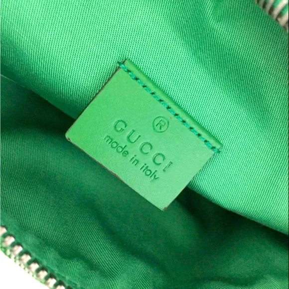 NEW Gucci Green and Red Belt Bag BUM WAIST WITH TAGS AND DUSTBAG - Picture 9 of 12